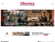 Tablet Screenshot of discover-cambodia.com